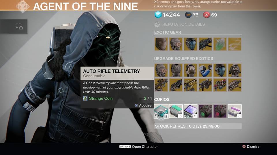 Auto Rifle Telemetry