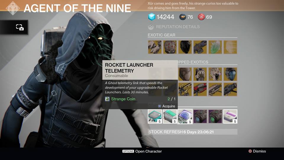 Rocket Launcher Telemetry