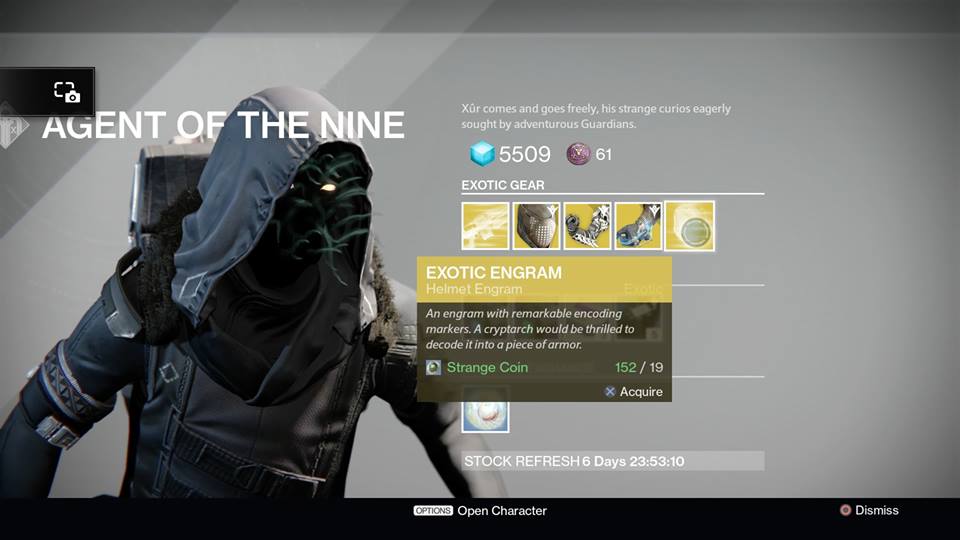 Exotic Engram