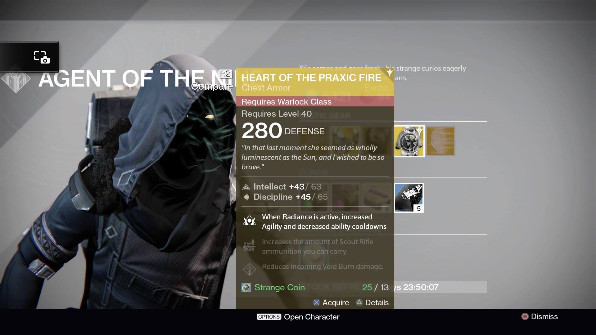 Heart of the Praxic Fire