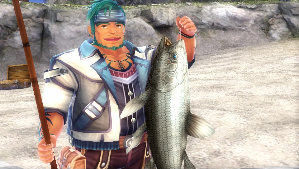 Ys VIII Fishing