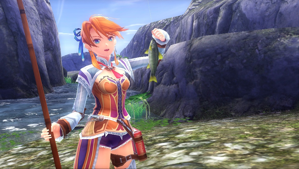 Ys VIII Fishing